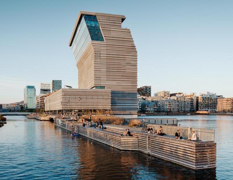 Das neue Munch-Museum, genannt "Munch" in Oslo