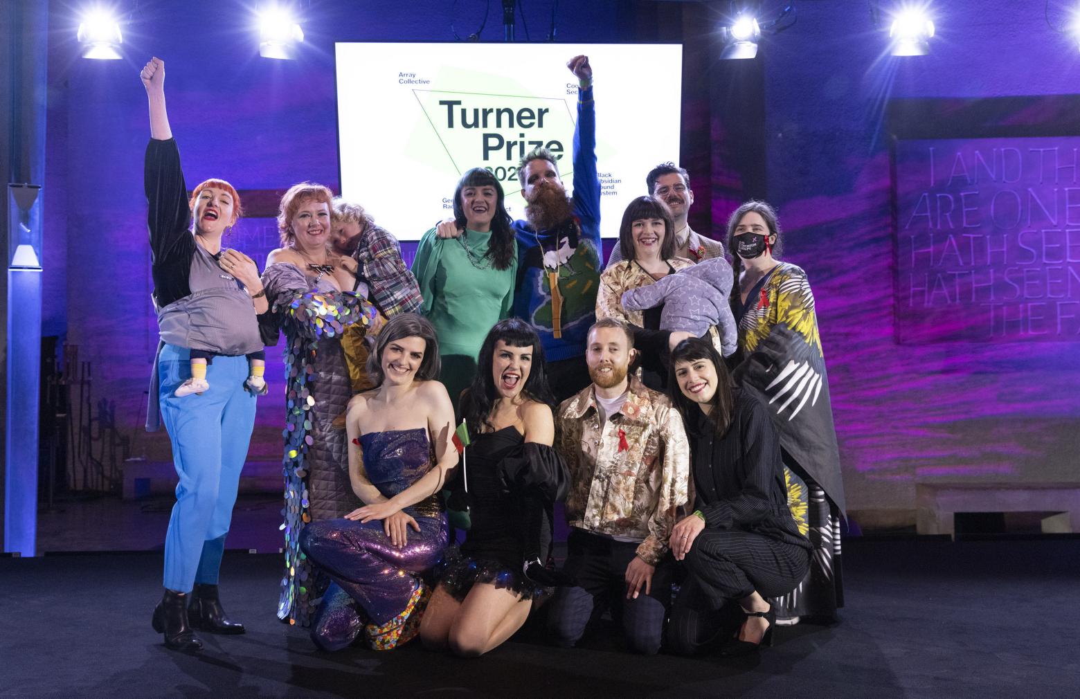 Array Collective beim Turner-Preis 2021