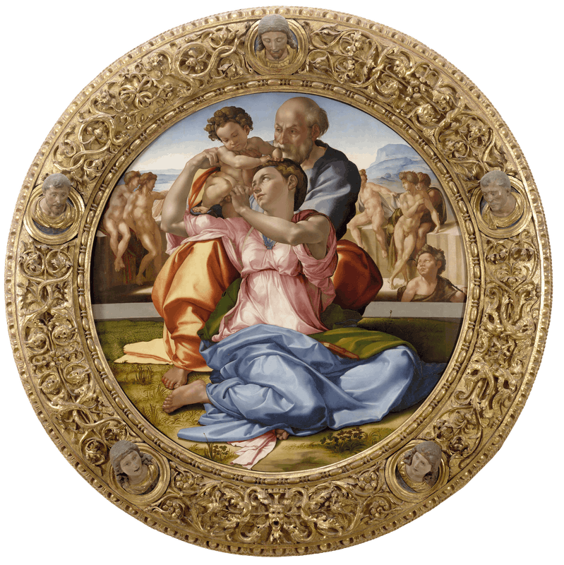 Michelangelo "Doni Tondo", 1506/07