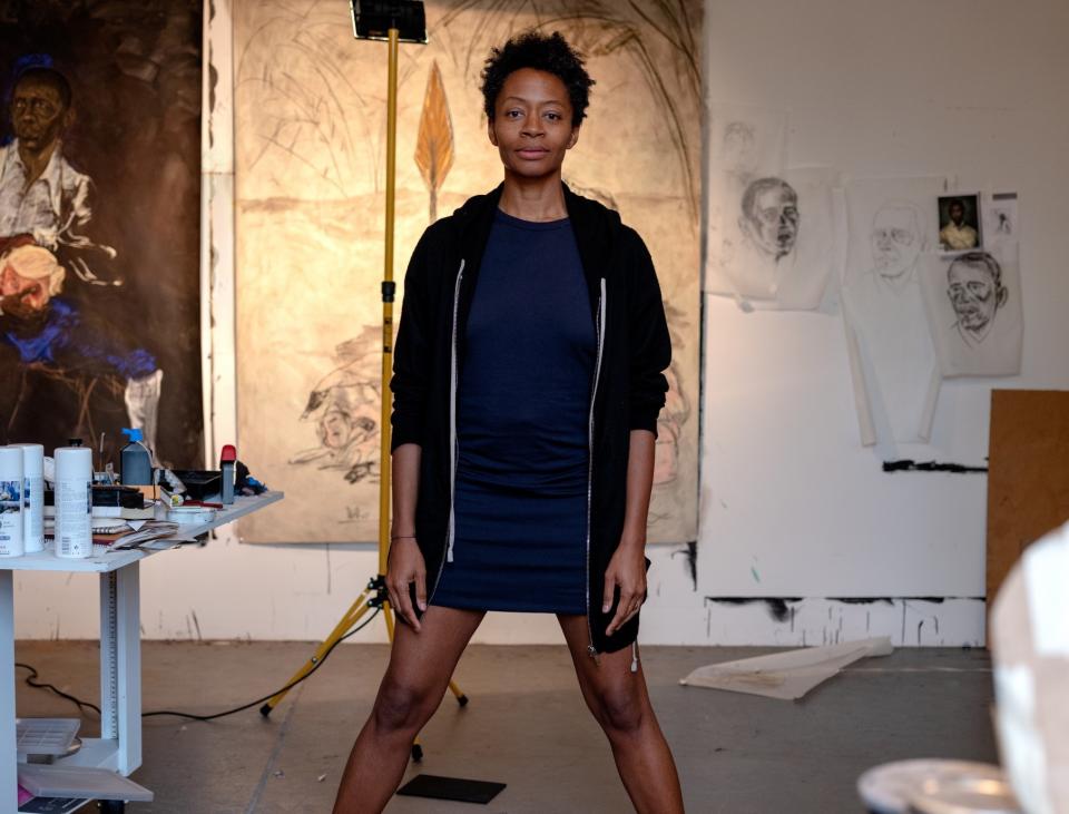 Kara Walker 2019 in ihrem Studio