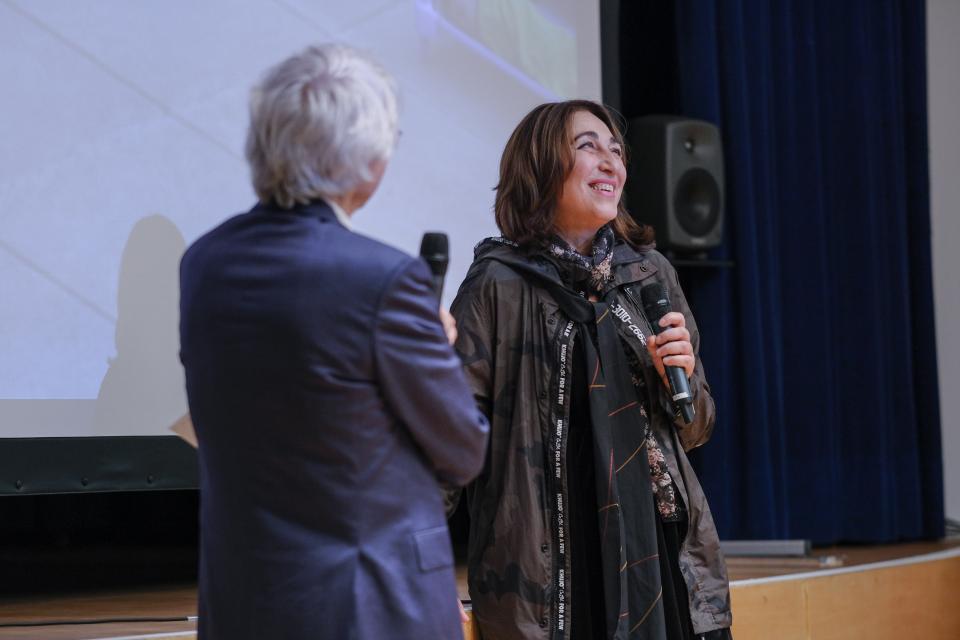 Danica Dakić bei der Verleihung des Lauterbach-Preises