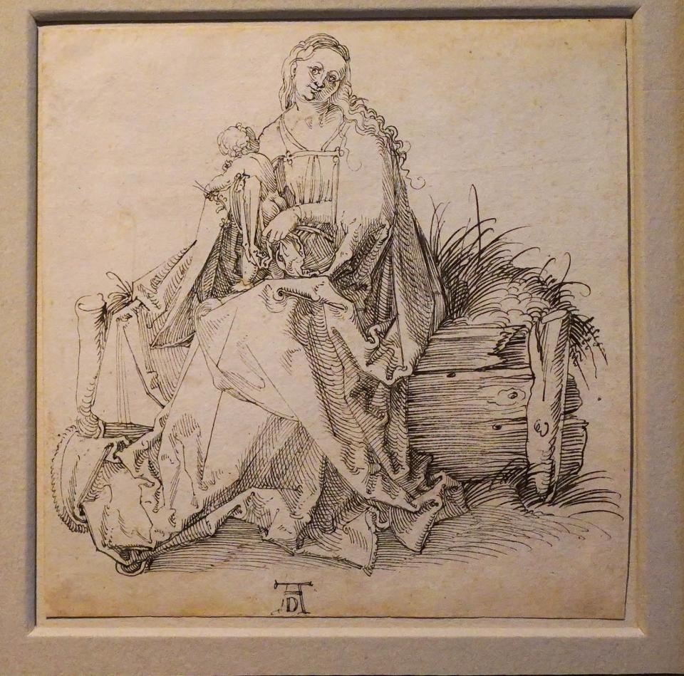 Eine unveröffentlichte Feder- und Tuschezeichnung von Albrecht Dürer ist in der Londoner Agnew's Gallery ausgestellt