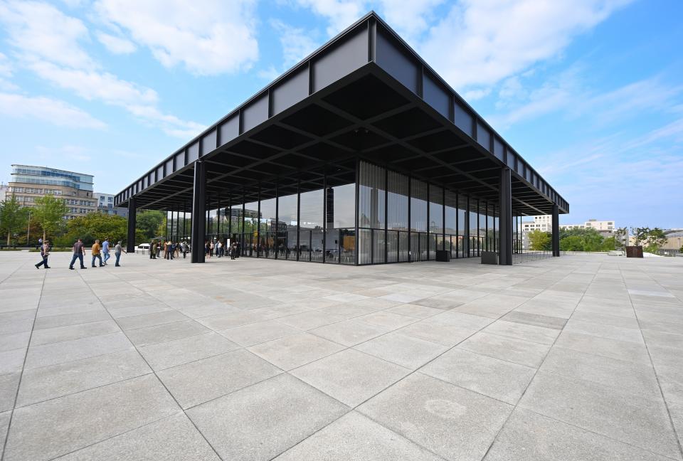 Die Neue Nationalgalerie in Berlin