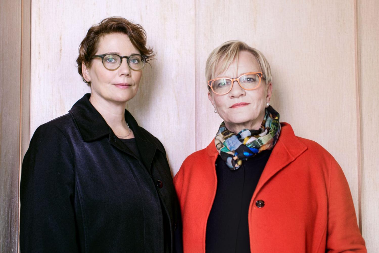 Taru Tappola und Pirkko Siitari, Kuratorinnen der ersten Helsinki-Biennale