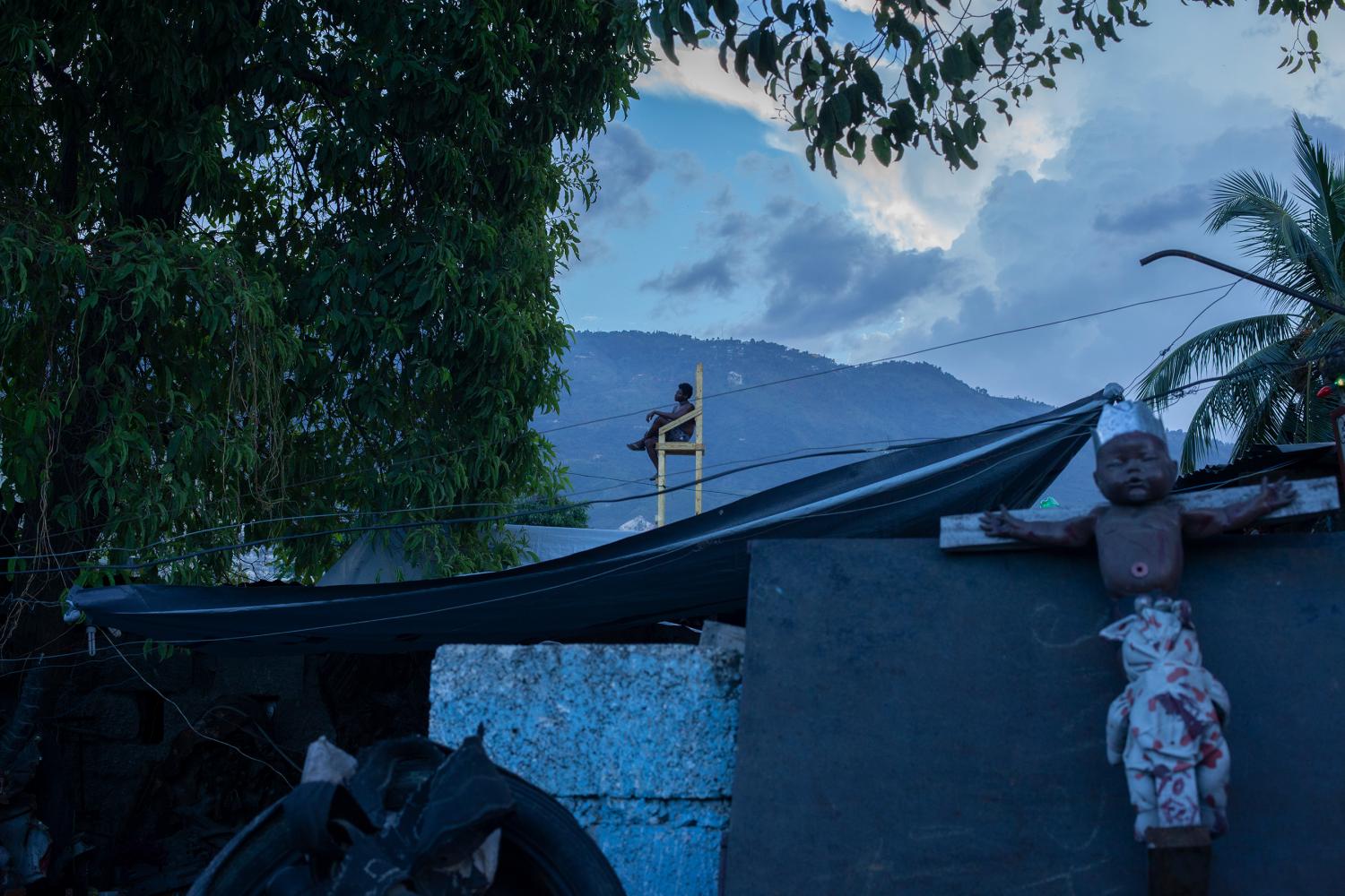 Atis Rezistans | Ghetto Biennale "The Big Chair" von Joe Winter, 3. Ghetto Bienale 2013, Port-au-Prince, Haiti