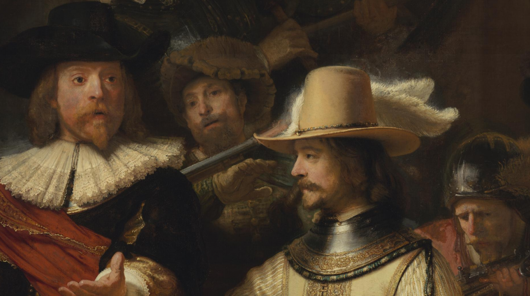 Rembrandt van Rijn "Die Nachtwache", Detail, 1642